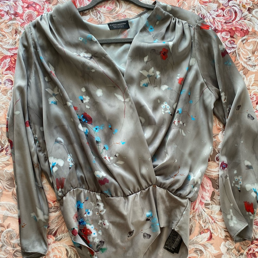 Zara Bodysuit Blouse